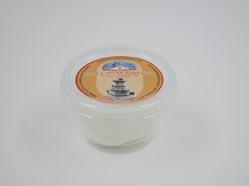 Pâte à sucre blanche 250g